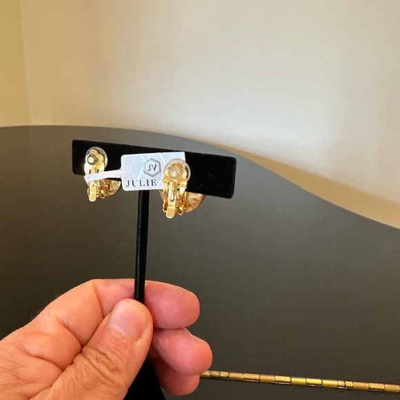 NWT Authentic luxury spring summer rare Julie Vos  Gemstone Statement Earrings - Picture 16 of 17